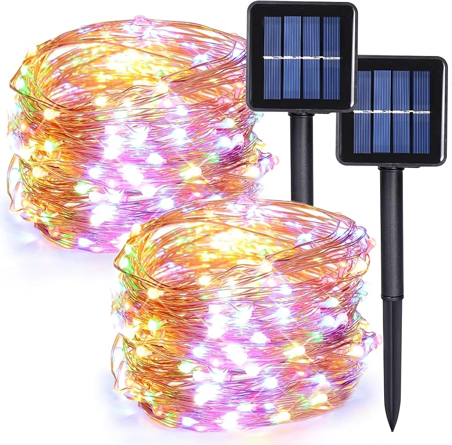 Maravillosas Luces Navideñas De Energia Solar 🎄✨10, 20 y 30 MT.