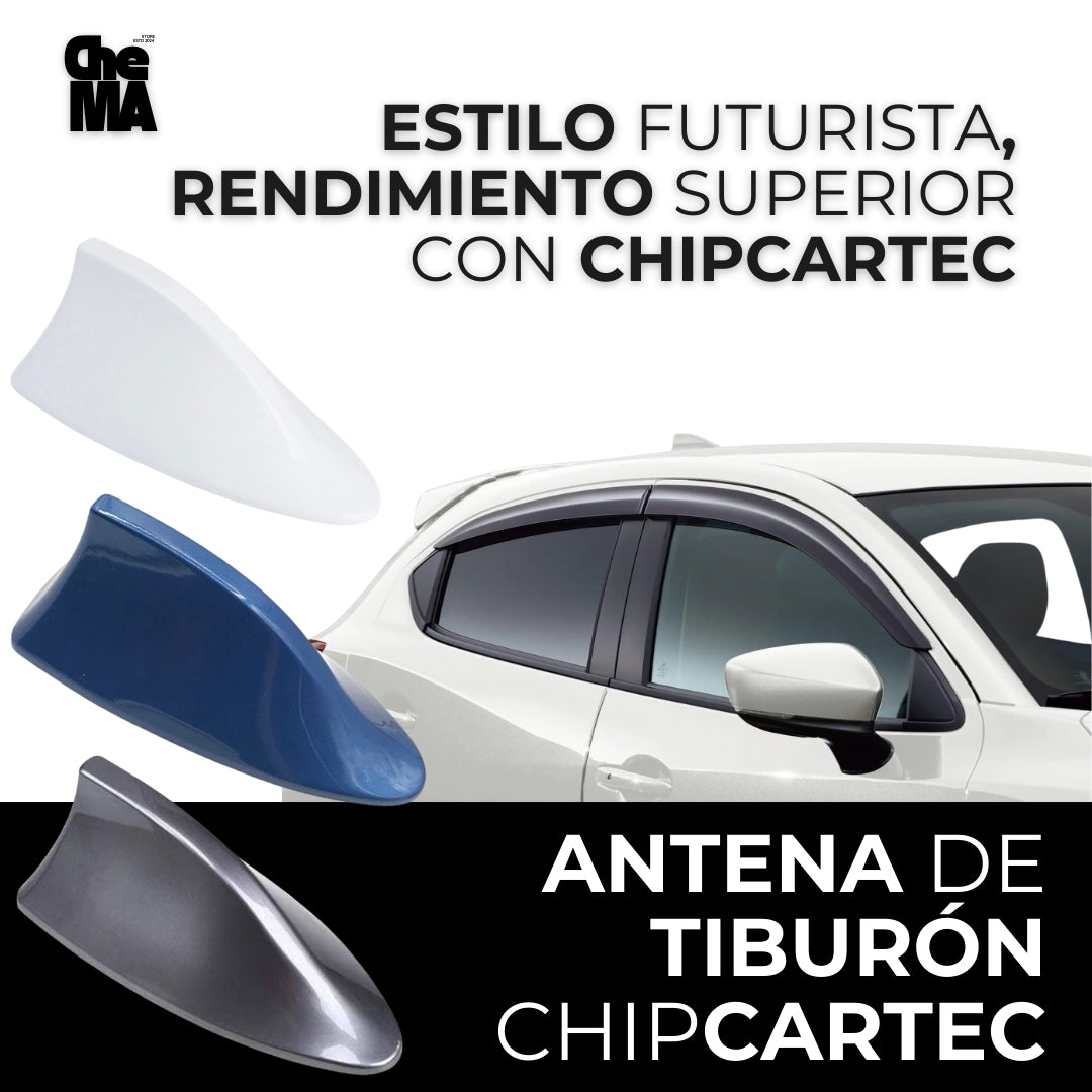 ANTENA ALETA TIBURÓN RADIO CARRO DROP