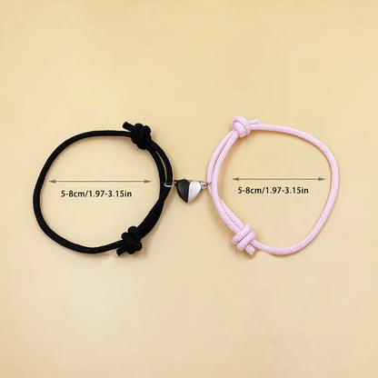 Kit Pulsera Corazón Magnético – El Símbolo del Amor Irrompible
