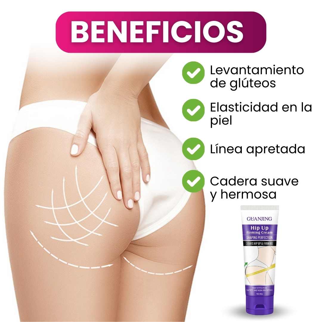 Hip Up Crema Essential reafirmante Glúteo
