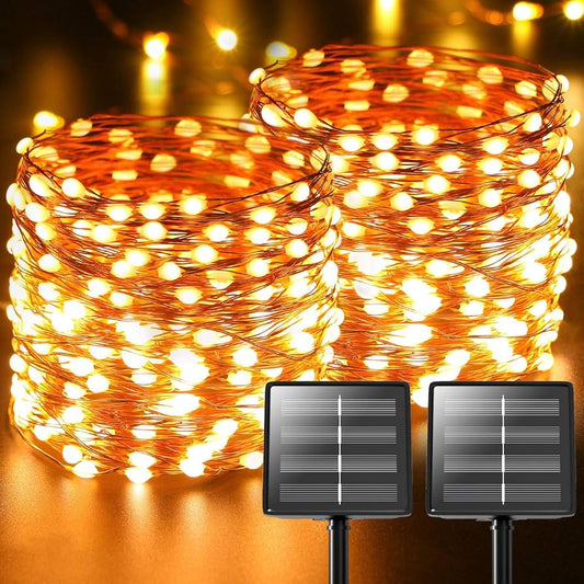 Maravillosas Luces Navideñas De Energia Solar  🎄✨10, 20 y 30 MT