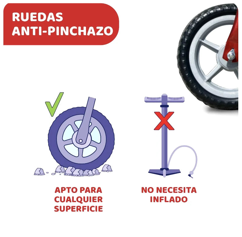 Bicicleta de Equilibrio SmartKids – ¡Equilibrio y Diversión para los Pequeños Exploradores!