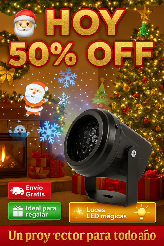 Proyector de Luces Navideñas