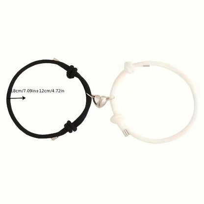 Kit Pulsera Corazón Magnético – El Símbolo del Amor Irrompible